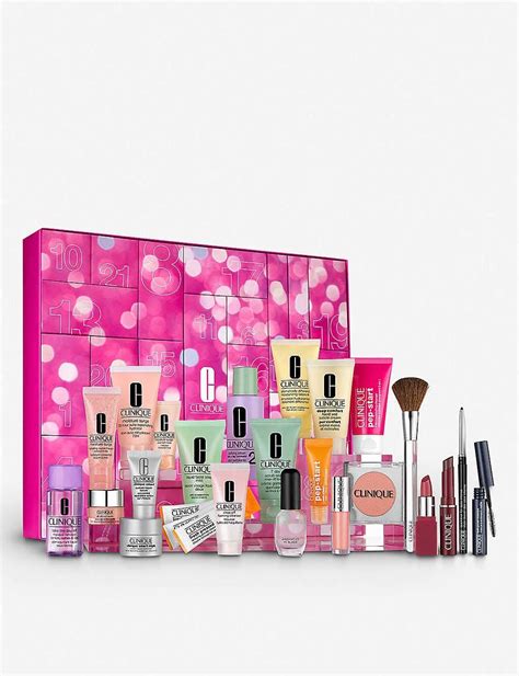 clinique beauty advent calendar.